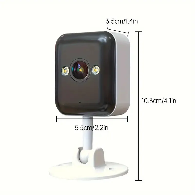 1080P FHD Wireless Surveillance Camera Pro - Full-Color Night Vision, Two-Way Voice Call, Motion Detection