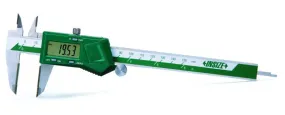 1110-200A  Insize Digital Caliper 8" w Carbide Jaws & Cert