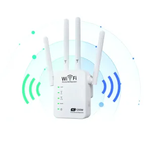 1200Mbps Repeater Wifi Amplifier 5G/2.4ghz Gigabit Router Extender Booster Repeater WiFi Range Extender Signal Home Office