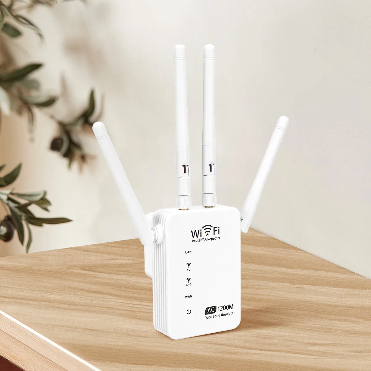 1200Mbps Repeater Wifi Amplifier 5G/2.4ghz Gigabit Router Extender Booster Repeater WiFi Range Extender Signal Home Office