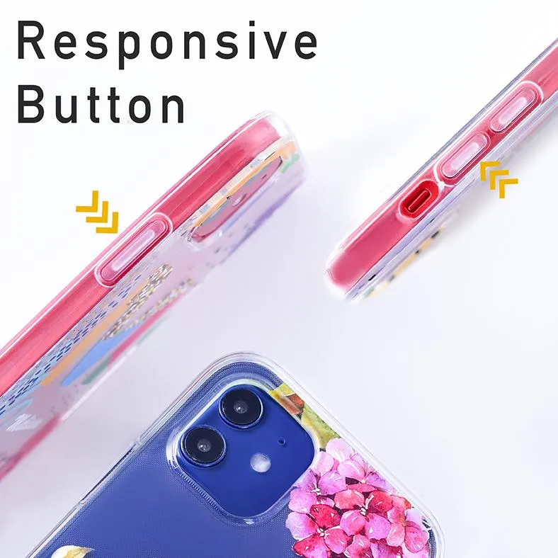 #18-2120 Honeysuckle II iPhone XS Ultra Clear Case