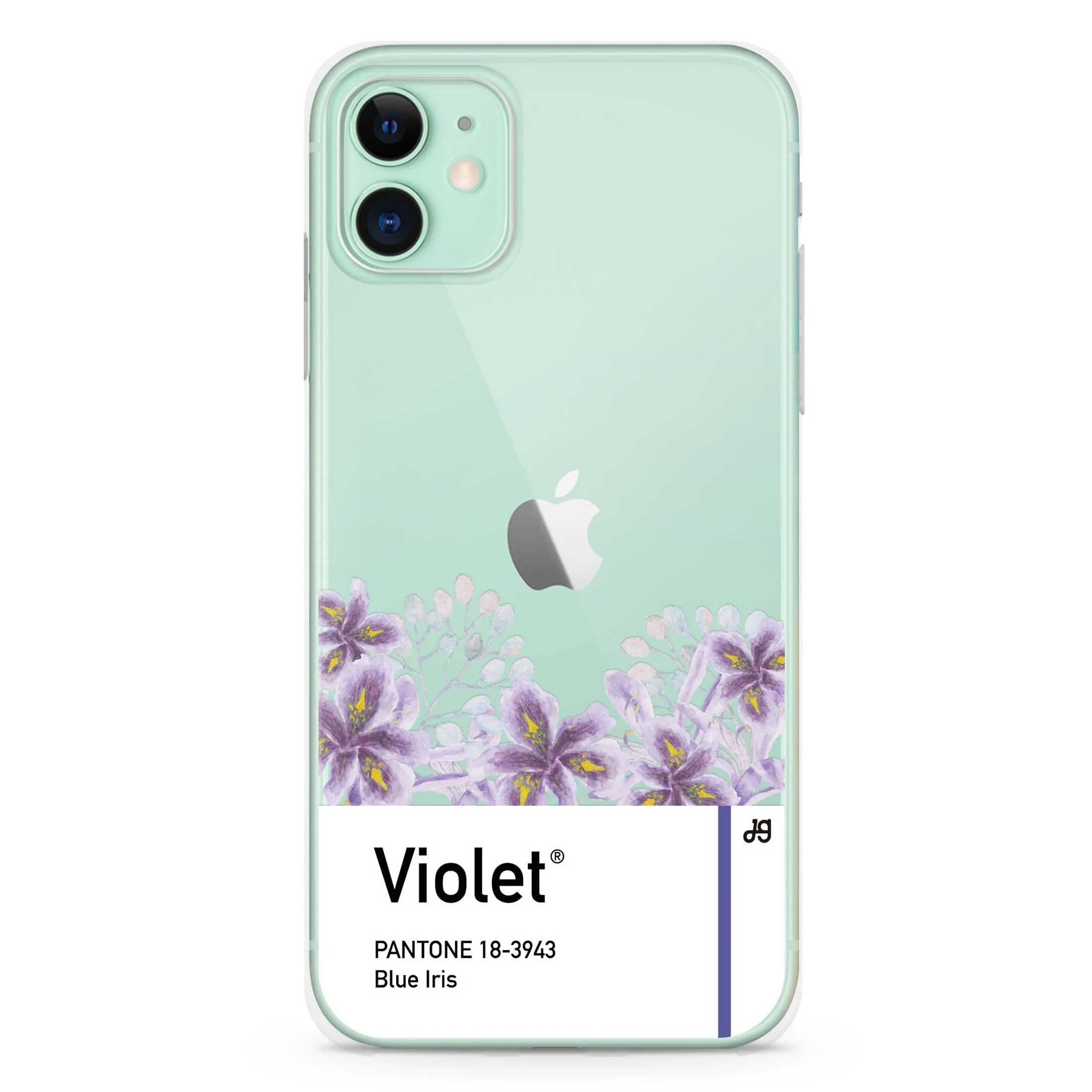 #18-3943 Blue Iris I iPhone 11 Ultra Clear Case