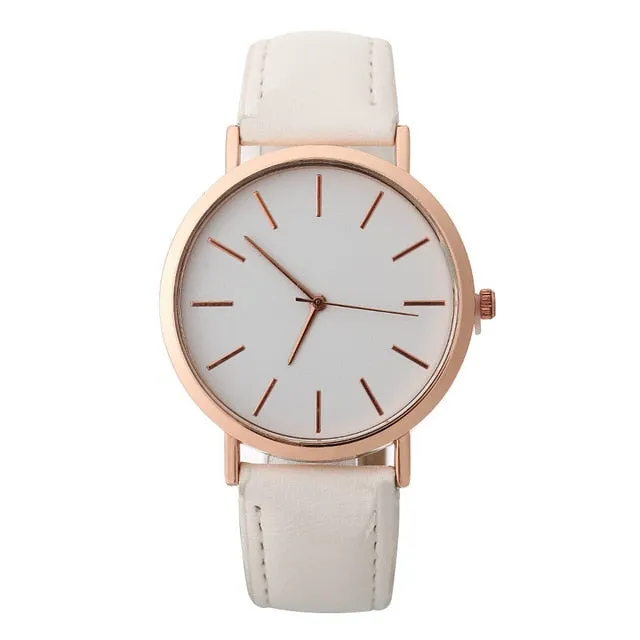 2019 Luxury Brand Women Watch Ultra Thin Leather Band Quartz Watch Fashion Lovers Wristwatch Ladies Watches Zegarek Damski A4