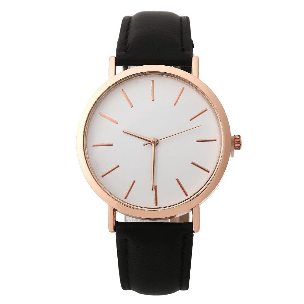 2019 Luxury Brand Women Watch Ultra Thin Leather Band Quartz Watch Fashion Lovers Wristwatch Ladies Watches Zegarek Damski A4