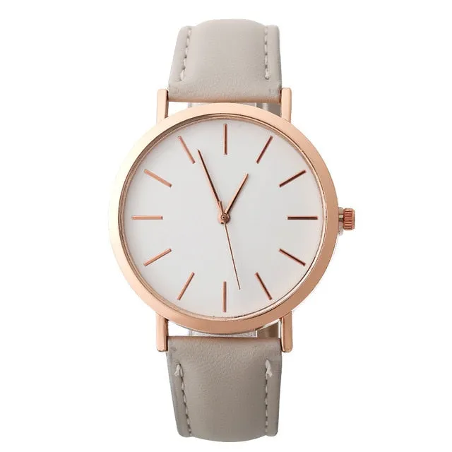 2019 Luxury Brand Women Watch Ultra Thin Leather Band Quartz Watch Fashion Lovers Wristwatch Ladies Watches Zegarek Damski A4