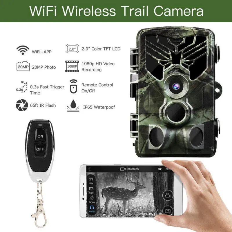 20MP Wi-Fi Night Vision Trail Camera