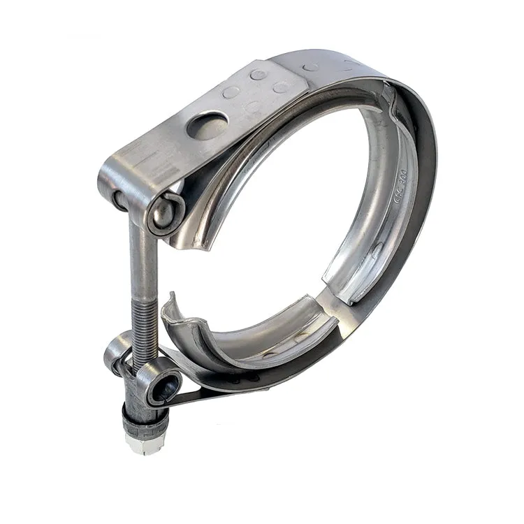 3.000" V-Band Clamp (for 3.750" OD Aluminum and Stainless Flanges) - 304 Stainless