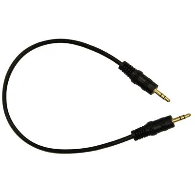 3.5mm Stereo Plug to 3.5mm Plug - Gold, 1ft (210-341)