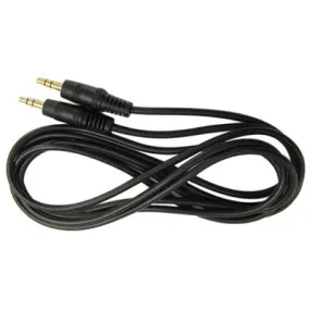 3.5mm Stereo Plug to 3.5mm Plug - Gold, 6ft (210-340)