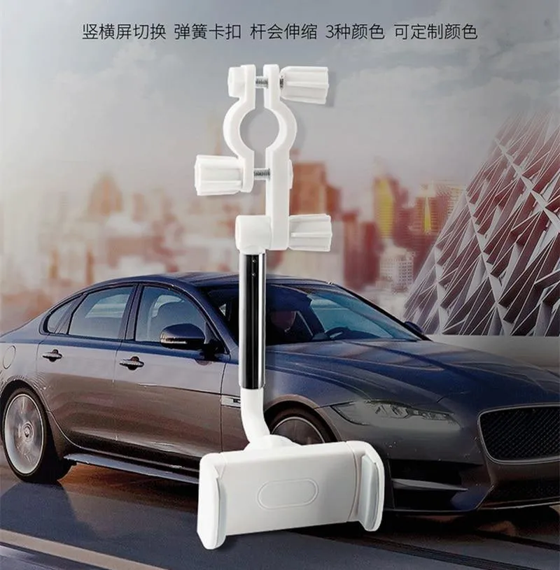 360° Rearview Mirror Phone Holder