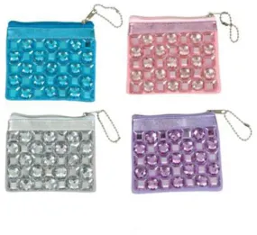 4.5" bling bling coin purse keychain Case of 576