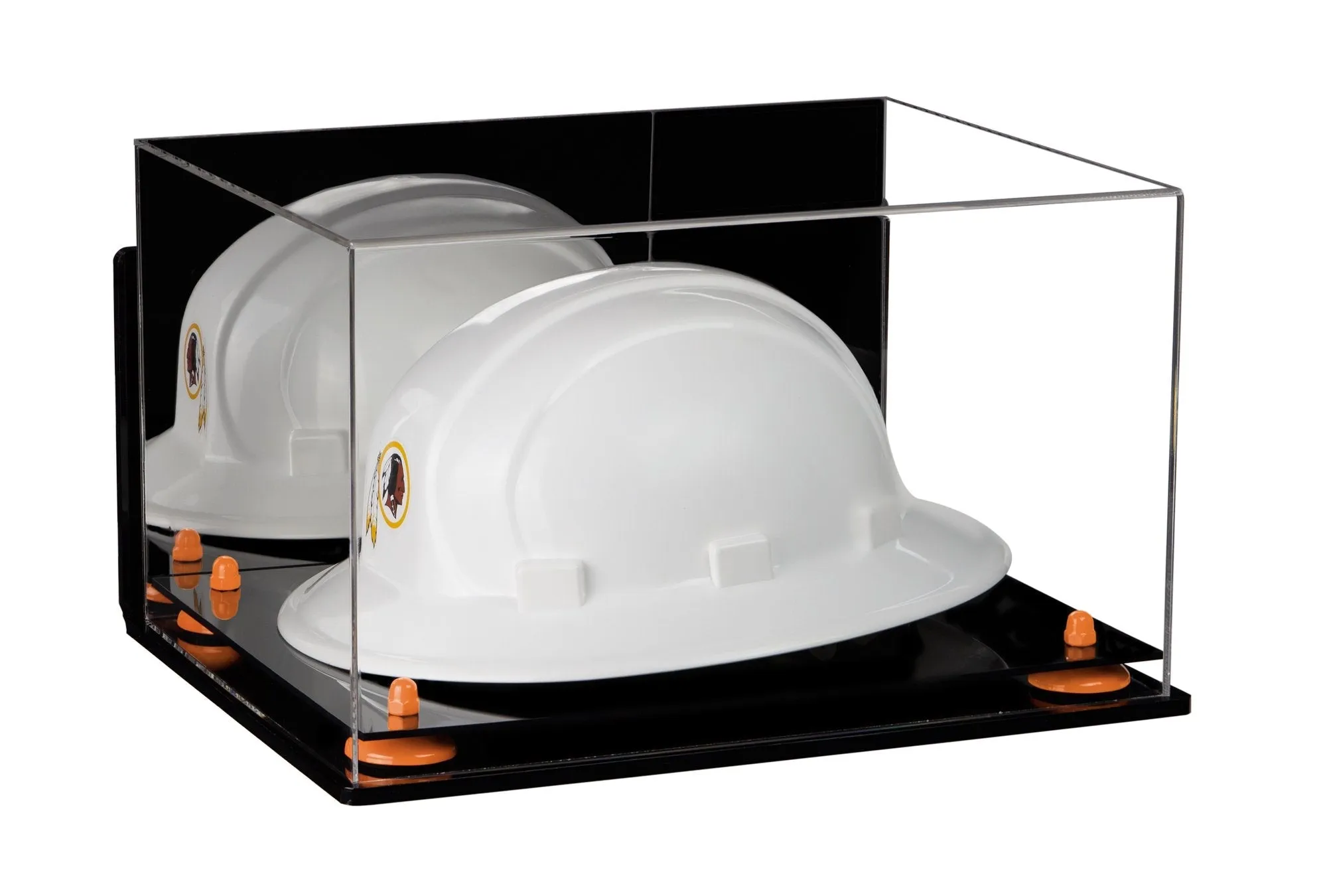 Acrylic Large Helmet - Large Safety Helmet Display Case - Mirror (V13/A082)