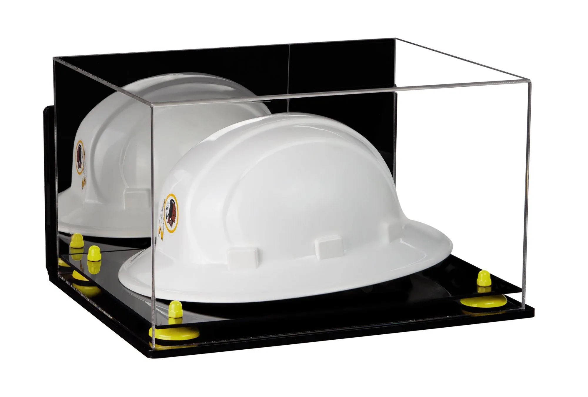 Acrylic Large Helmet - Large Safety Helmet Display Case - Mirror (V13/A082)