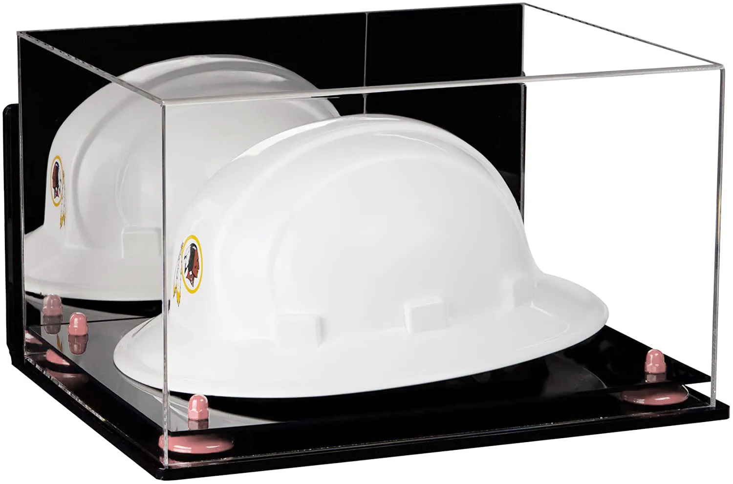 Acrylic Large Helmet - Large Safety Helmet Display Case - Mirror (V13/A082)