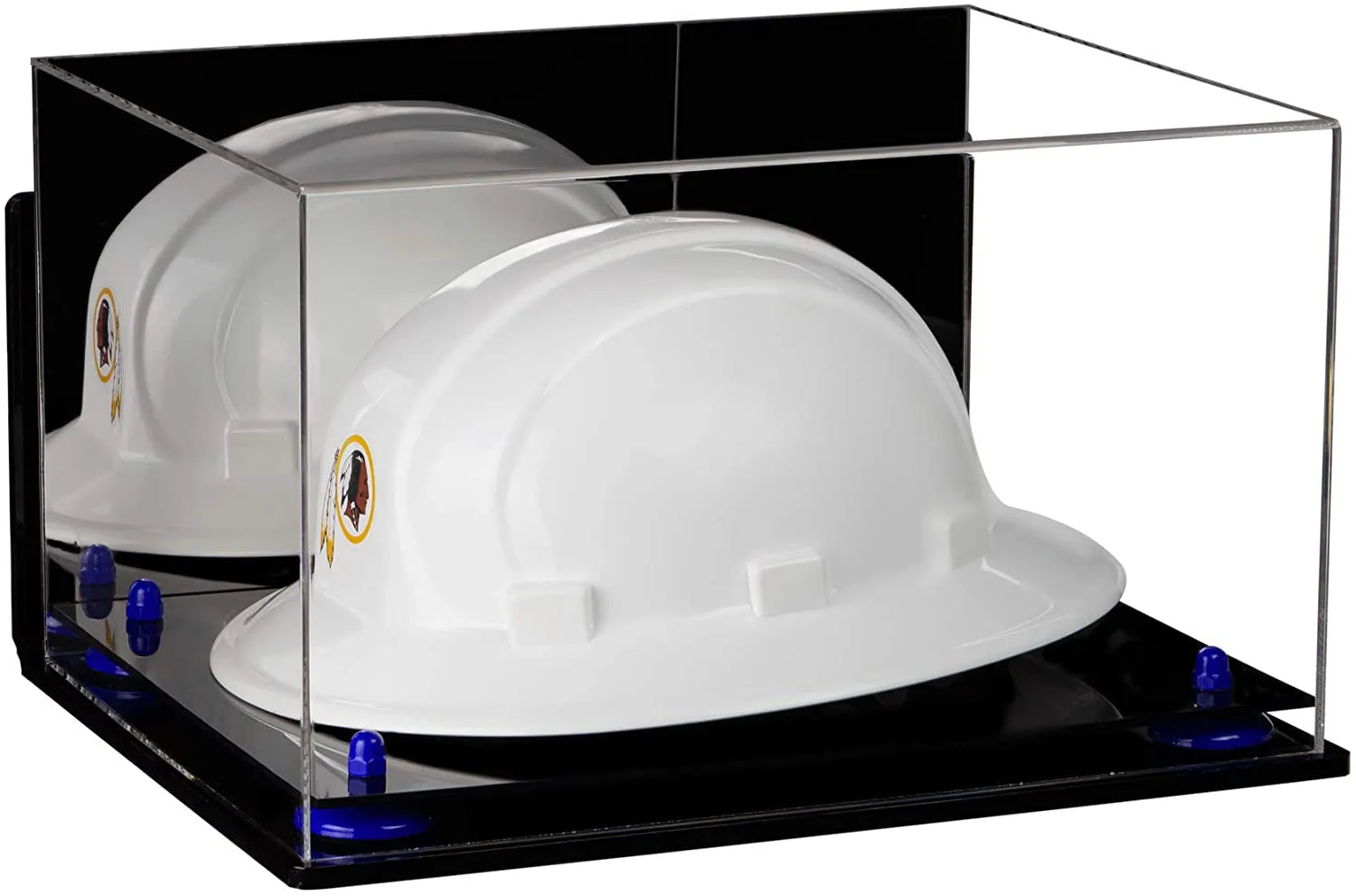 Acrylic Large Helmet - Large Safety Helmet Display Case - Mirror (V13/A082)