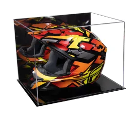 Acrylic Motorcycle Helmet Display Case Helmet Display Case - Mirror (A024-B/V61B)