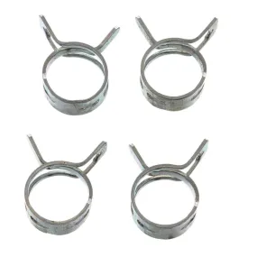 All Balls Racing Fuel Hose Clamp Kit - 8mm Band (4 Pack)