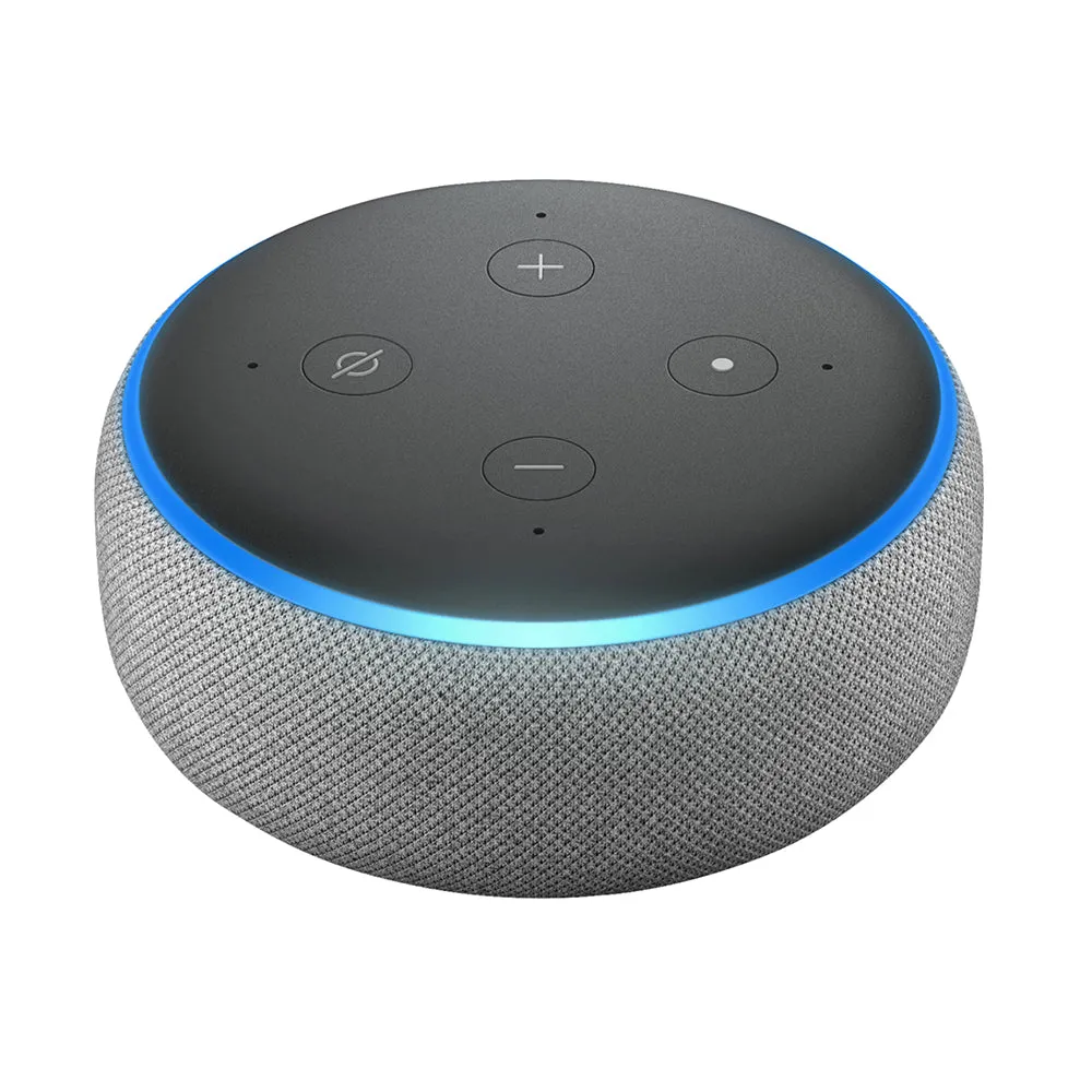 Amazon Echo Dot 3rd Gen Smart speaker with Alexa (Charcoal, Plum, Grey, and Sand)