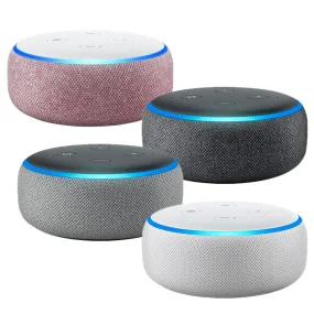 Amazon Echo Dot 3rd Gen Smart speaker with Alexa (Charcoal, Plum, Grey, and Sand)