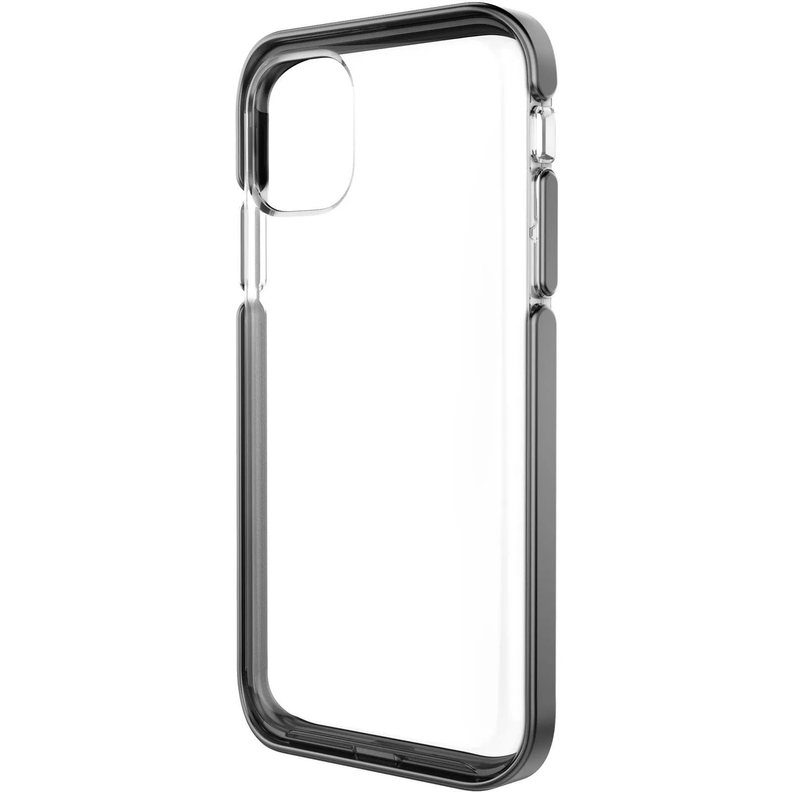 Ambassador Case for Apple iPhone 11 - Clear Black Silver