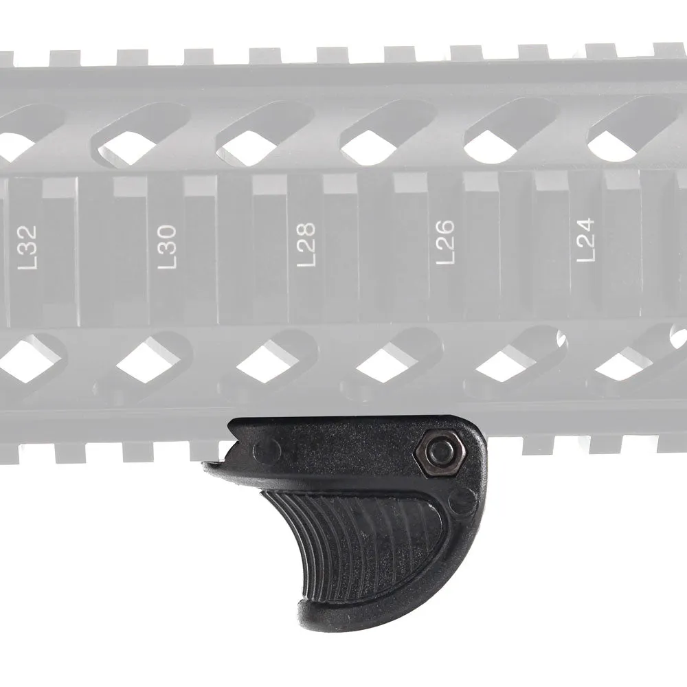 AR-15 Picatinny Angled Foregrip with Thumb Rest Combo Polymer