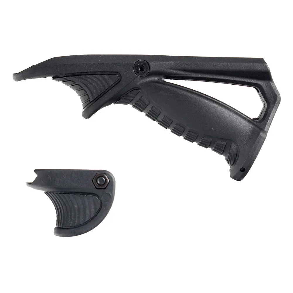 AR-15 Picatinny Angled Foregrip with Thumb Rest Combo Polymer