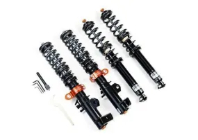 AST Suspension 5100 Series 1-Way Coilovers (Divorced Rear - Front and Rear Top Mounts Not Included) ACU-B1002S - 1993-1999 BMW 318i Coupe-Sedan (E36)