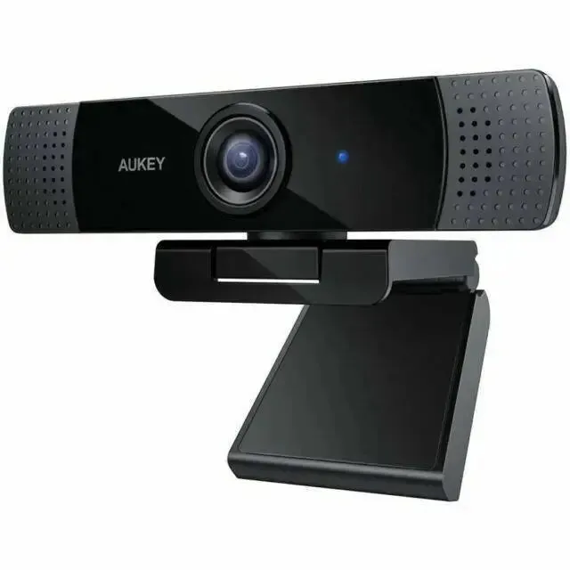 Aukey Webcam 1080P Full HD Video Chat Stereo Microphone