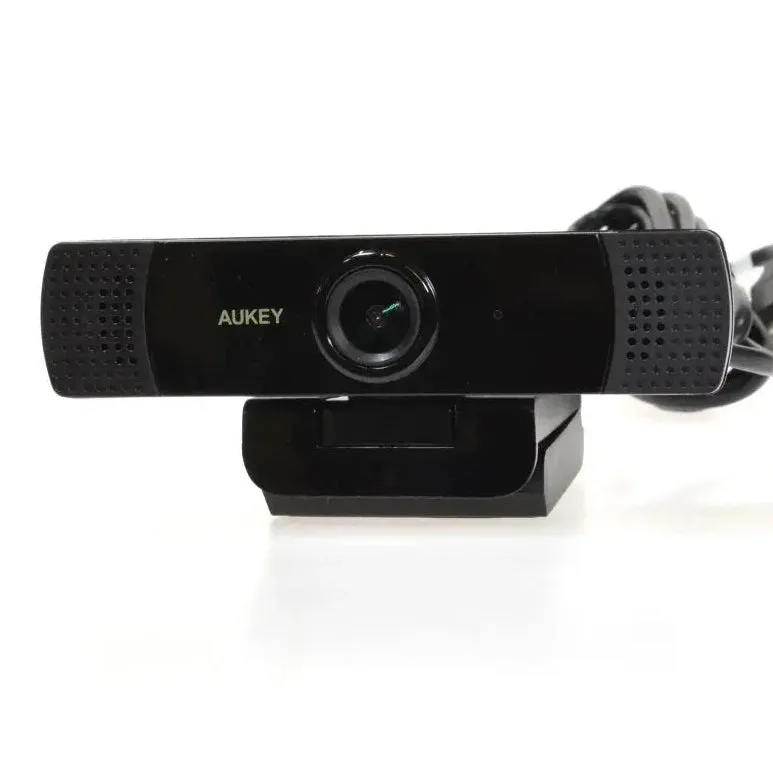 Aukey Webcam 1080P Full HD Video Chat Stereo Microphone