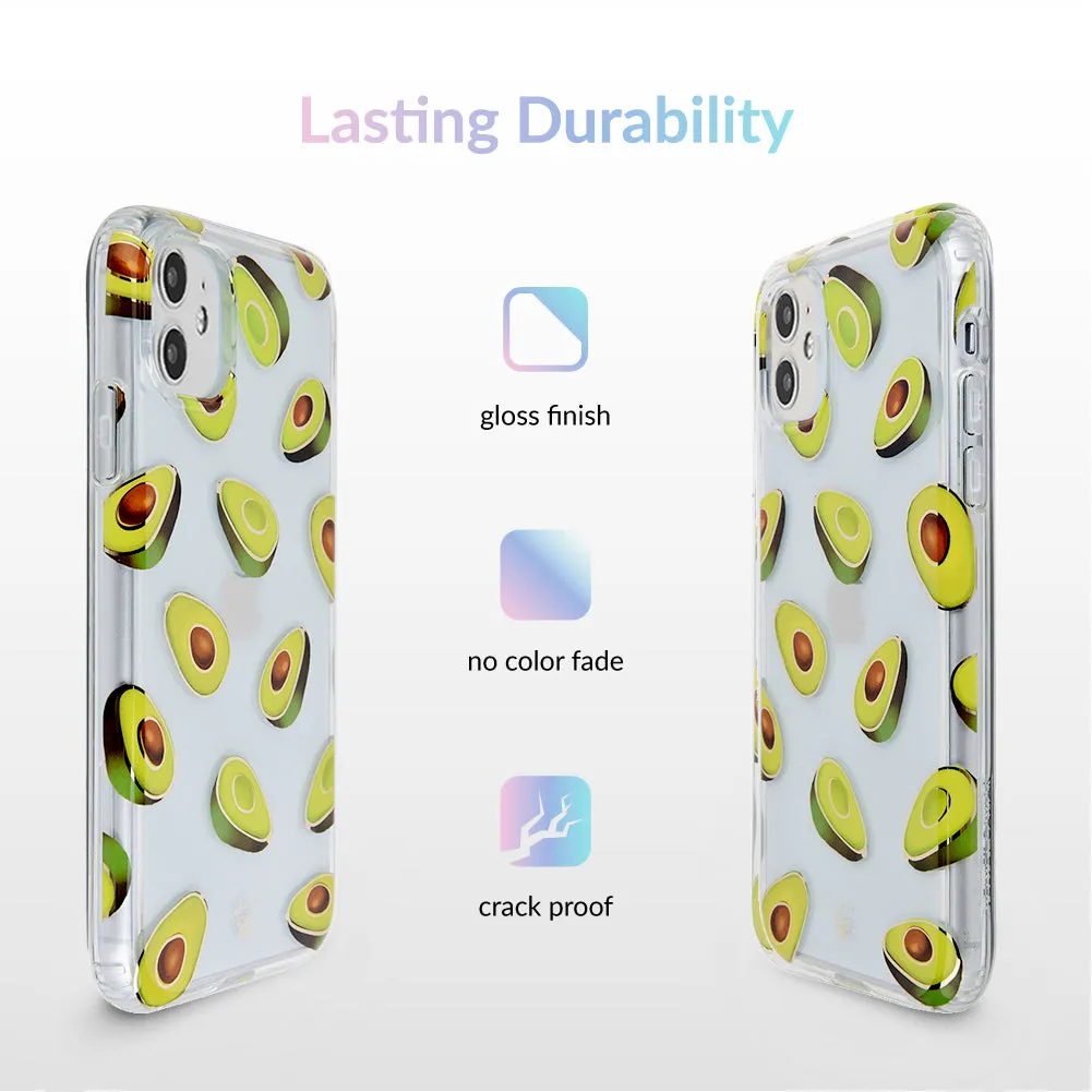 Avocado Clear iPhone Case