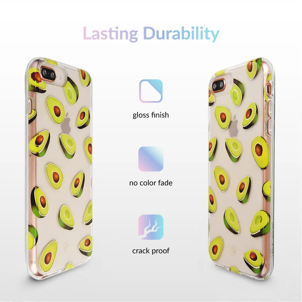 Avocado Clear iPhone Case