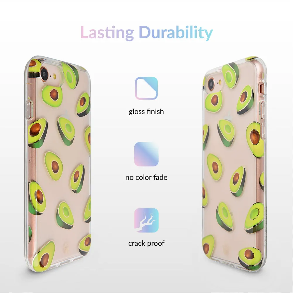 Avocado Clear iPhone Case