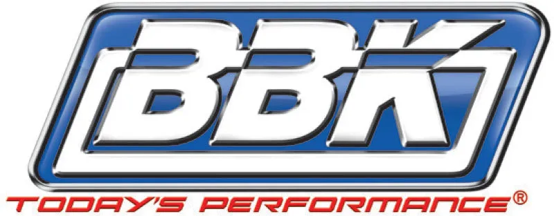 BBK 94-04 Mustang Caster Camber Plate Kit - Silver Anodized Finish