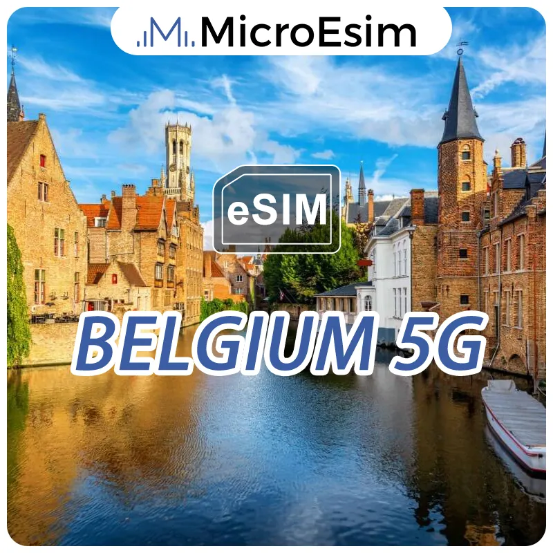 Belgium eSIM 5G