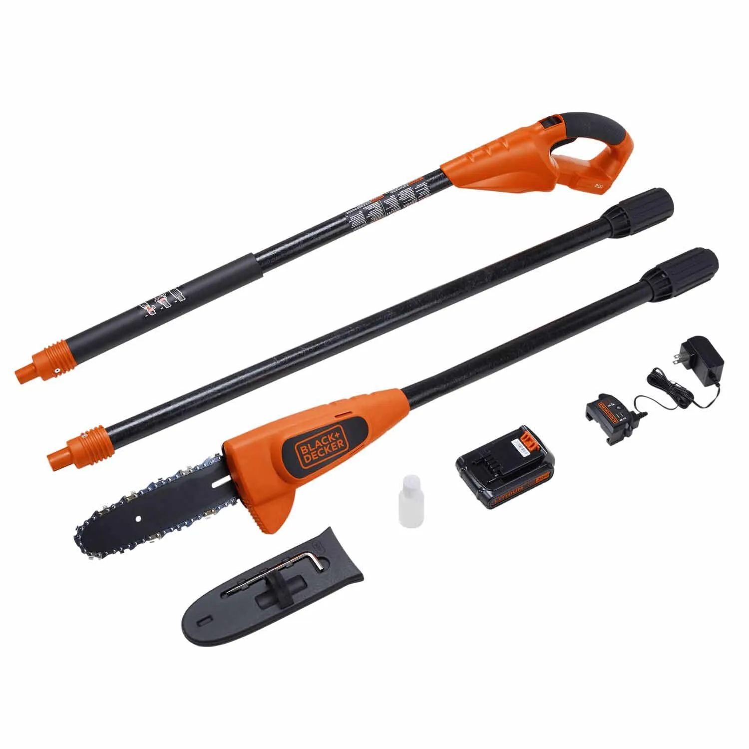 Black & Decker LPP120 20-volt Lithium Ion (Li-ion) 8-in Cordless Electric Pole Saw