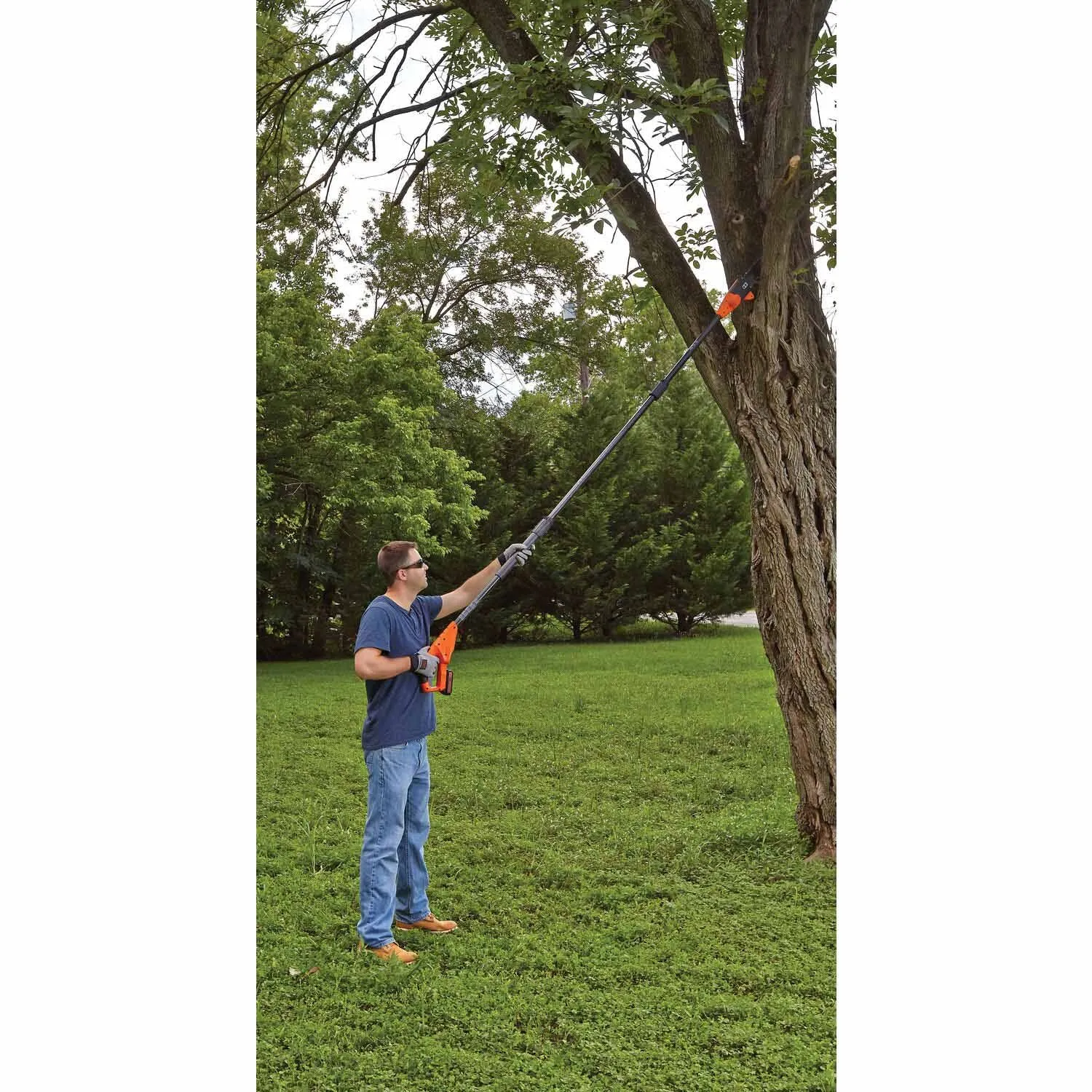 Black & Decker LPP120 20-volt Lithium Ion (Li-ion) 8-in Cordless Electric Pole Saw