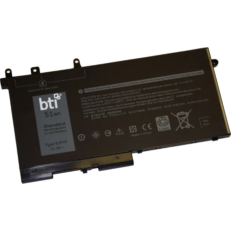 Bti 3C Battery Latitude 5280 5290 Oem: 83Xpc 93Ftf 451-Bbzt