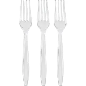 Bulk Clear Forks Only (288 per Case)