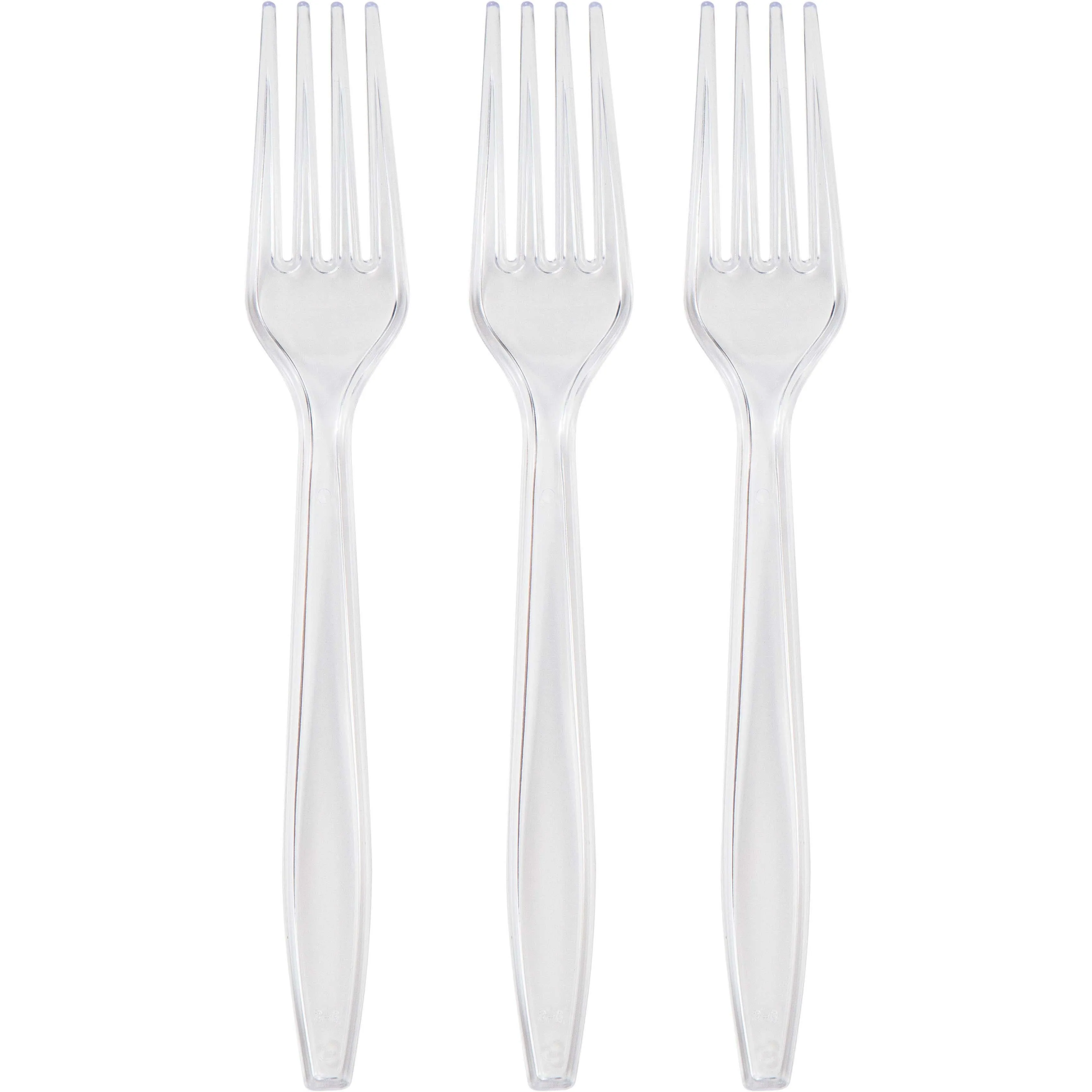 Bulk Clear Forks Only (288 per Case)