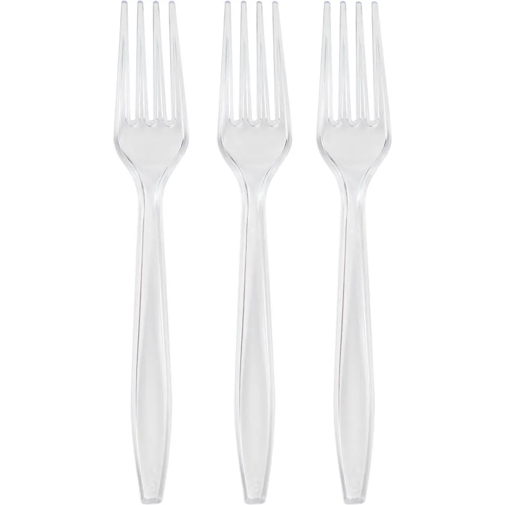 Bulk Clear Forks Only (288 per Case)