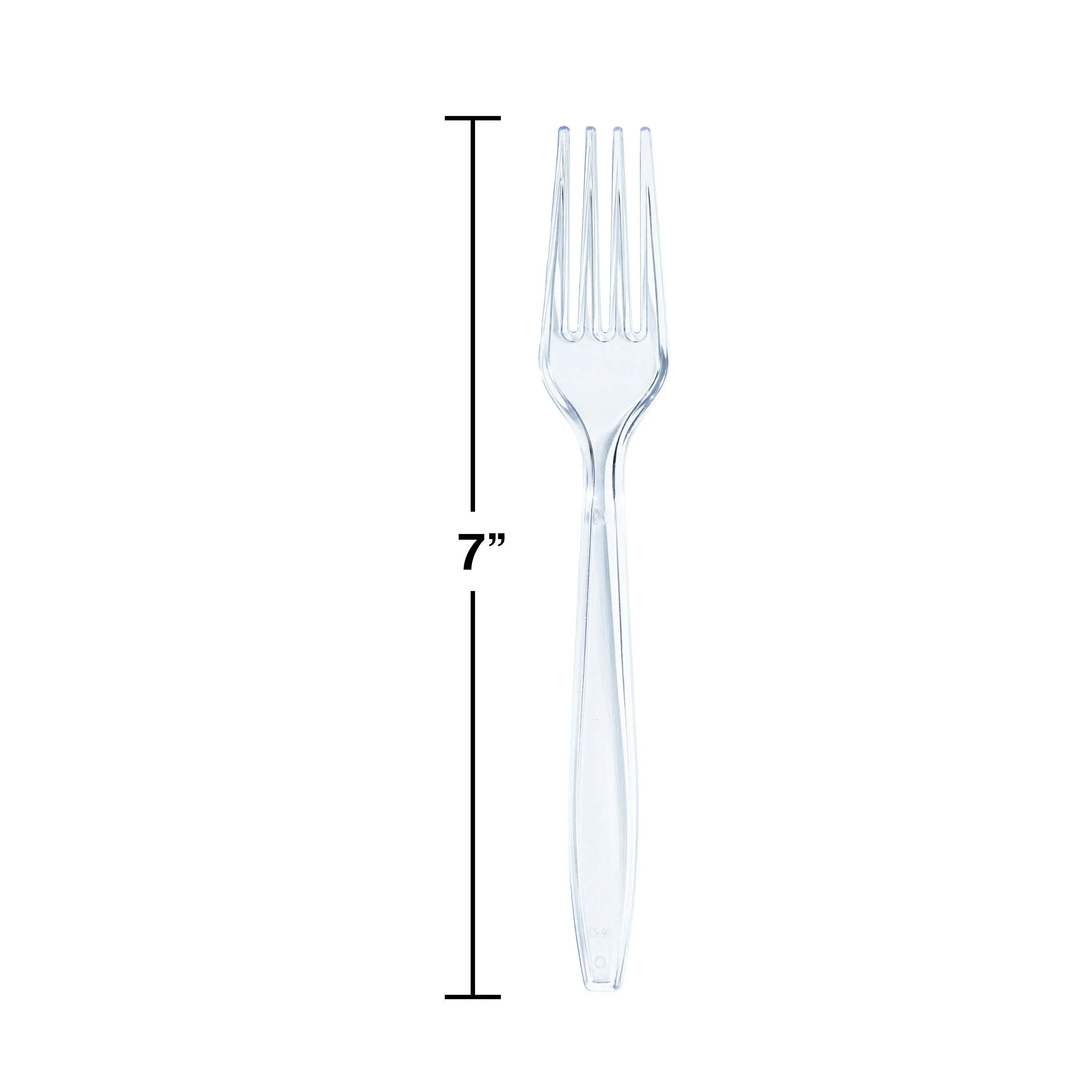 Bulk Clear Forks Only (288 per Case)