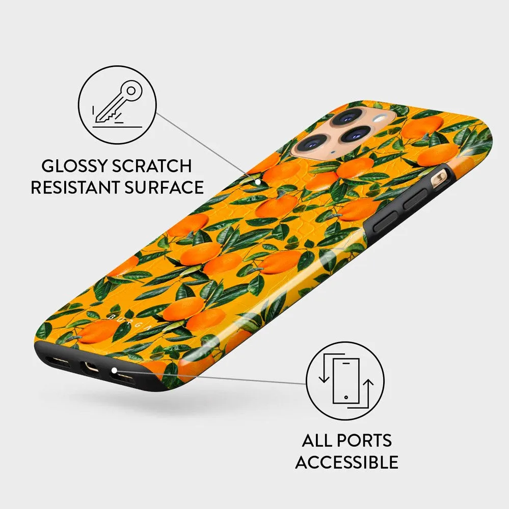 Burga iPhone 11 Pro Tough Fashion Case - Orange Lemonade