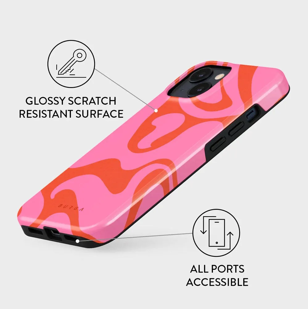 Burga iPhone 15 Tough Fashion Case - Ride the Wave