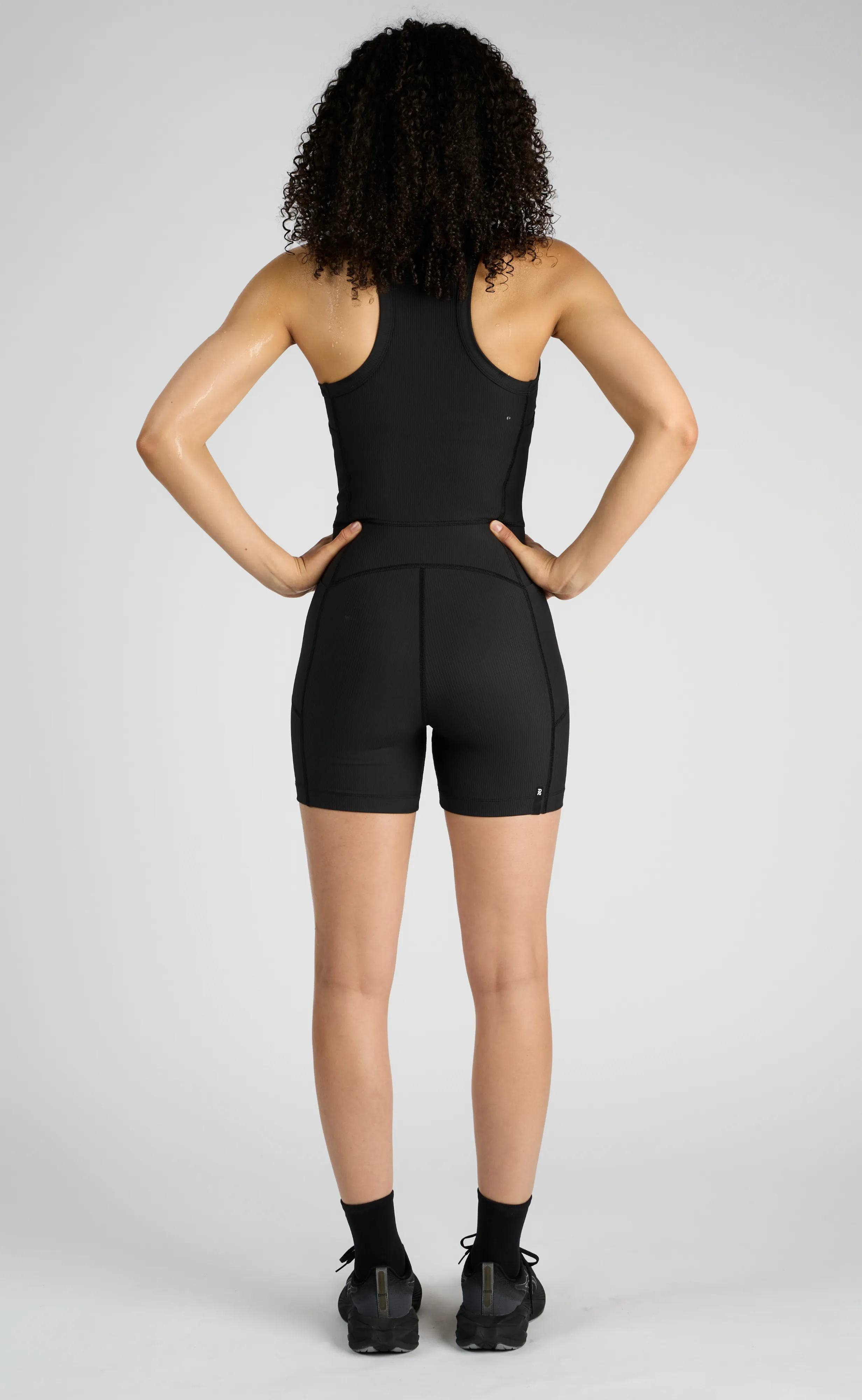 Cadence™ Scoop Neck One Piece - Black