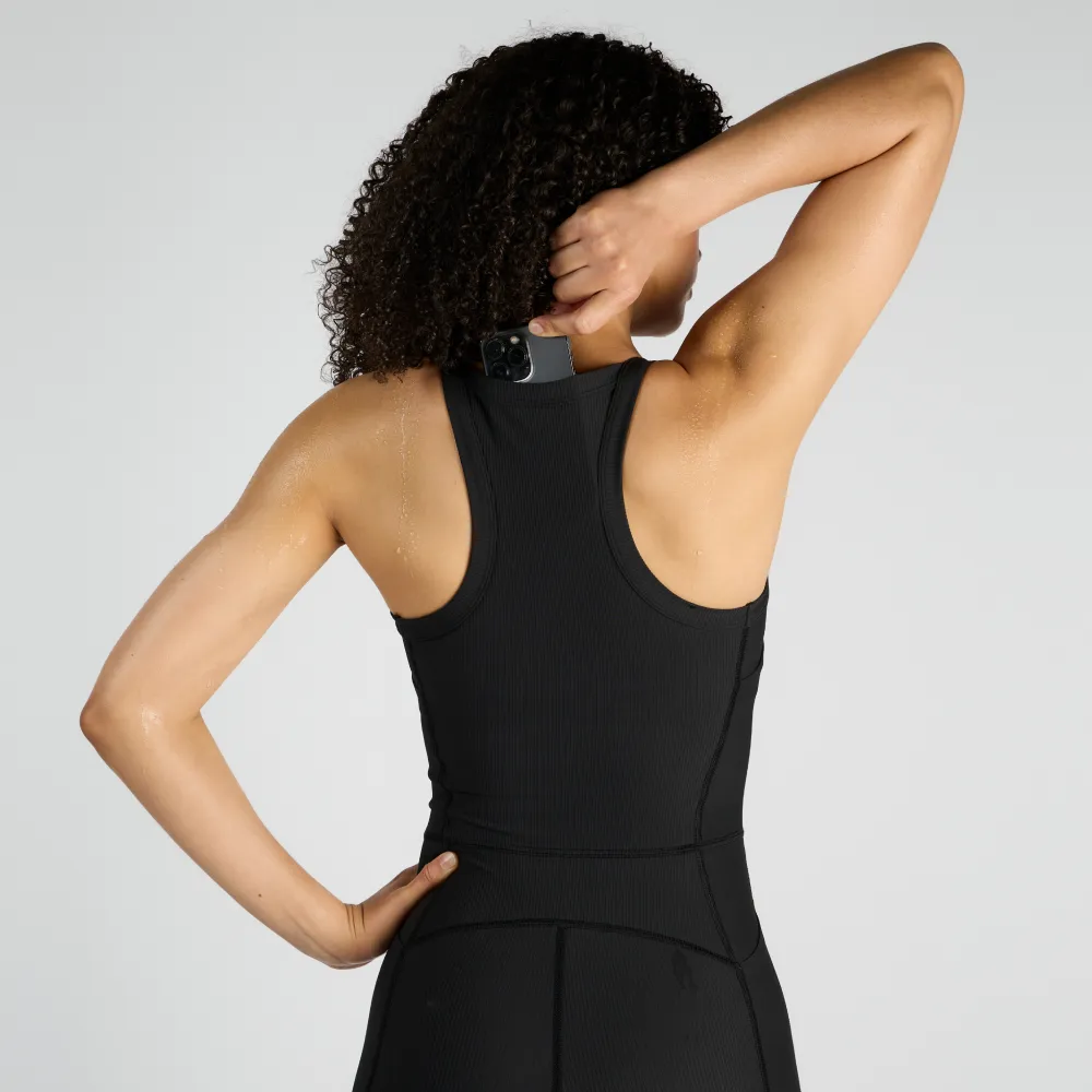 Cadence™ Scoop Neck One Piece - Black