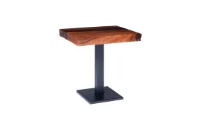 Cafe Dining Table, Metal Leg