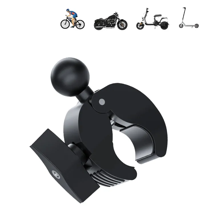 Camera Phone Holder Ball Head Base Live Riding Shooting Handlebar Rotating Clamp(Quick Release)