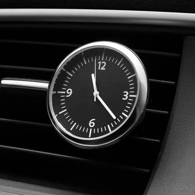 Car Interior Dashboard Circle Clock