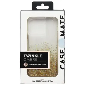 Case-Mate Twinkle Ombre Case for Apple iPhone 13 Pro - Gold