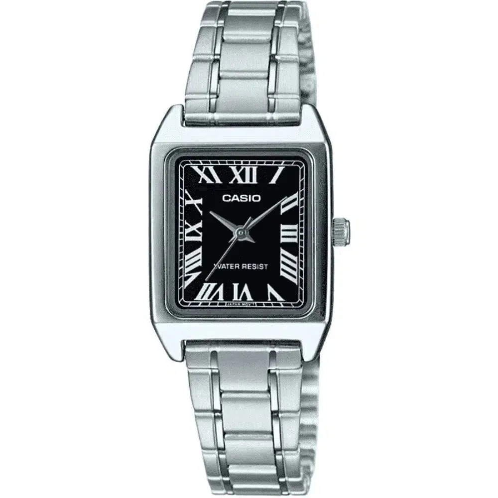 Casio LTP-V007D-1B Silver Stainless Watch for Women